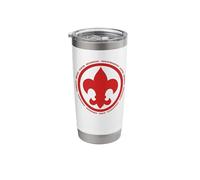 Scouting Fleur De Lis & Scout Law BSA Cub Scouts Logo Stainless Steel Insulated Tumbler