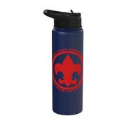 Scouting Fleur De Lis & Scout Law BSA Cub Scouts Logo Stainless Steel Insulated Water Bottle