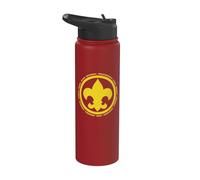 Scouting Fleur De Lis & Scout Law BSA Cub Scouts Logo Stainless Steel Insulated Water Bottle