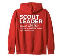 Scouting Funny Scout Leader Definition Zip Hoodie