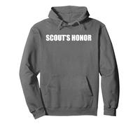 Scout'S Honor Pullover Hoodie, Adult Unisex, Asphalt, XL
