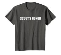 Scout'S Honor T-Shirt, Kids, Asphalt, 10 Years