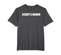 Scout'S Honor T-Shirt, Men's Big and Tall, Dark Heather Grey, 5X Tall
