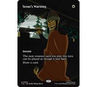Scout's Warning (Borderless Art Foil) | Avatar: The Last Airbender Eternal