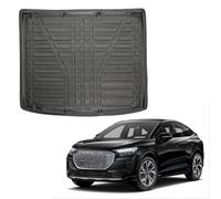 SCOUTT | Boot Liner, Boot Mat fits Audi Q4 E-Tron 2021-Up, Water Resistant, Pet Friendly Equipment, Anti Slip, Raised edges, Tailored Fit, Easy to Roll and Clean