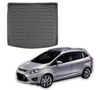 SCOUTT Boot Liner Mat fits Ford Grand C-Max 7 Seater 2010-2019, Water Resistant, Pet Friendly Equipment, Anti Slip, Raised edges, Tailored Fit, Easy to Roll and Clean