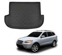 SCOUTT Boot Liner Mat fits Hyundai Santa FE 2006-2012, Water Resistant, Pet Friendly Equipment, Anti Slip, Raised edges, Tailored Fit, Easy to Roll and Clean