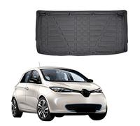 SCOUTT Boot Liner Mat fits Renault ZOE Electro 2014-up, Water Resistant, Pet Friendly Equipment, Anti Slip, Raised edges, Tailored Fit, Easy to Roll and Clean