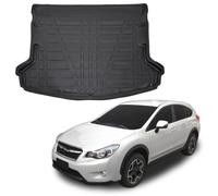 SCOUTT Boot Liner Mat fits Subaru XV 2012-2017, Water Resistant, Pet Friendly Equipment, Anti Slip, Raised edges, Tailored Fit, Easy to Roll and Clean