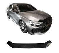SCOUTT | Hood Deflector Bonnet Guard Compatible With A3 Y8 2020 - Up Black, Tinted, Aerodynamic, Acrylic Glass