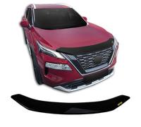 SCOUTT | Hood Deflector Bonnet Guard Compatible With Qashqai J12 2021-UP Black, Tinted, Aerodynamic, Acrylic Glass