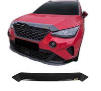 SCOUTT | Hood Deflector Bonnet Guard Compatible With Seat Arona 2017-up Black, Tinted, Aerodynamic, Acrylic Glass