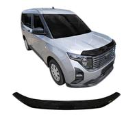 SCOUTT | Hood Deflector Bonnet Guard Compatible With Tourneo Courier 2024 - Up Black, Tinted, Aerodynamic, Acrylic Glass