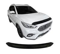 SCOUTT | Hood Deflector Bonnet Guard Compatible With ZS 2019-2024 Black, Tinted, Aerodynamic, Acrylic Glass