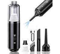 SCOVEE Handheld Vacuum Cleaner,Car Vacuum Cleaner, 4-in-1 Portable Mini Vacuum with 23000Pa Strong Suction, Electric Compressed Air Duster Blower For Offices, Cars, Homes, And Various Scenarios