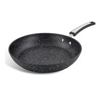 Scoville Xtra 30cm Frying Pan, Large Non-Stick Frying Pan, Neverstick Coated, Ergonomic Handle, Suitable for All Hobs, Dishwasher Safe, PFOA Free, Aluminium, Black [Amazon Exclusive]