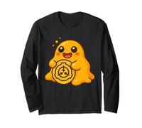 SCP-999 Holding SCP Foundation Logo Happiness Slime Blob Long Sleeve T-Shirt