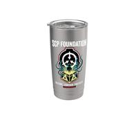 SCP Foundation Containment Able Glitch Anomaly SCP-076 Stainless Steel Insulated Tumbler