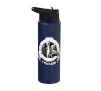 SCP Foundation Entities Logo Stainless Steel Insulated Water Bottle