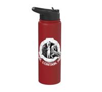 SCP Foundation Entities Logo Stainless Steel Insulated Water Bottle