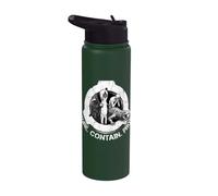 SCP Foundation Entities Logo Stainless Steel Insulated Water Bottle