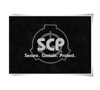 SCP Foundation Poster Print A3 Size Cloth Wall Art Decor (#03)