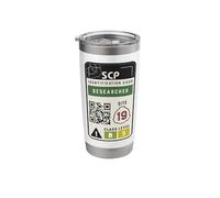 SCP Researcher ID Badge Costume Stainless Steel Insulated Tumbler