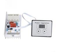 SCR Power Controller 10000W Rated for Dimming and Speed Control with 0-100% Nonlinear Voltage Adjustment and Large Heatsink