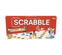 Scrabble Board Game, Classic Word Game for Kids Ages 8 and Up, Fun Family Game for 2-4 Players, The Classic Crossword Game