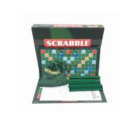 Scrabble Board Game - Classic Educational Word Game for Ages 6+, Green Board