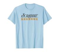 Scrabble Grandma Tiles T-Shirt, Men, Baby Blue, X-Large