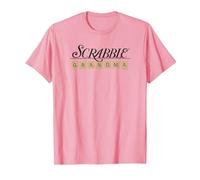 Scrabble Grandma Tiles T-Shirt, Men, Pink, Large