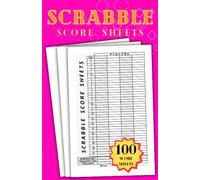Scrabble Score Sheets | Scrabble Board Game Score Sheets 5.5"x8.5" | Track Your Word-Building Feats and Dominate the Game!: Play, Record, and Conquer ... for Unforgettable Wordplay Adventures!