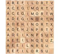 Scrabble Tiles Letters 100 Craft Wooden Piece