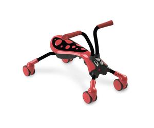 Scramblebug Beetle Red And Black Balance Bike