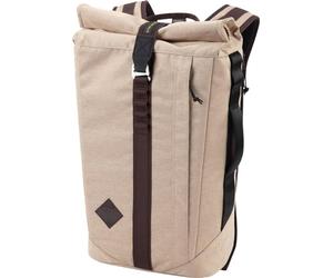 Scrambler, Businessrucksack mit Roll-Top und gepolstertem 15“ Wide Laptopfach, Urban Mobility Rucksack, Kurierrucksack, Alltagsrucksack, Almond, 28L +