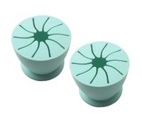 Scrap Collector - ShiningUU 2PCS Silicone Vinyl Weeding Scrap Collector | Star-Shaped Opening HTV Waste Tool for Sculpting, Weeding, Silhouette, Cameos, Lettering, Crafters Sculpting (Green)
