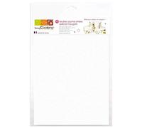 Scrap Cooking 12 Nougat wafer sheets A4 - White