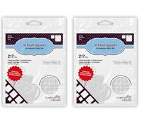 Scrapbook Adhesives BY 3L 3D Foam Squares,White,Mixed (Pack of 2)