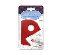 SCRAPBOOK ADHESIVES BY 3L Crafty Power Tape Dispenser, Translucent, 6M x 6mm