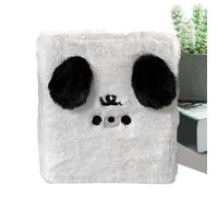 Scrapbook Binder,Plush Dog Cover Picture Binder - Adjustable Rings Organization Storage Portable for Wedding Family Travel School Kids