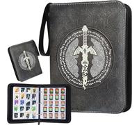 Scrapbook Card Holder for Amiibo Card, 400 Amiibo MINI Trading Card Album Holder, Scrapbook for NFC Switch Playing Cards Tag Cards (1.5''x1.3'')