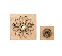 Scrapbook Embossing Leather Mold Wooden Die Cutting Keychain Cutting Mold for Earring Jewelry Leather Making Decorative Cookie Cutter Set