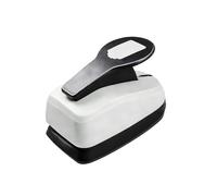 Scrapbook Hole Cutter - Rectangular Postage Stamp Punch | Manual Non Slip Embossing | Card Making Crafting Designs Tool | Lever Action Craft For Paper Crafting Scrapbooking Handmade For Corner Cutter