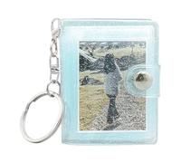 Scrapbook Keychain Mini Album Keychain With 24 Pockets