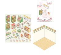 Scrapbook Kits for Adults | Collage Sticker Book Junk Journal Cutouts,Make Your Own Supermarket Restaurant Sticker Scene, Sticker Collection for Scrapbooking, Crafts, Journaling Supplies