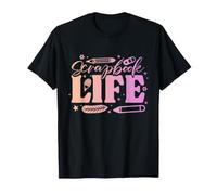 Scrapbook Life Gradient Craft Design T-Shirt