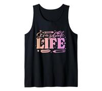 Scrapbook Life Gradient Craft Design Tank Top