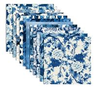 Scrapbook Paper 12x12, 24 Sheets Blue Watercolor Scrapbook Paper, Decorative Double-Sided Cardstock for DIY Making Cards Art journaling Scrapbooking.