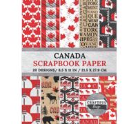 Scrapbook Paper: 20 Double-Sided Patterned Sheets For Craft Projects, Origami, Card Making, Decorations, Mixed Media